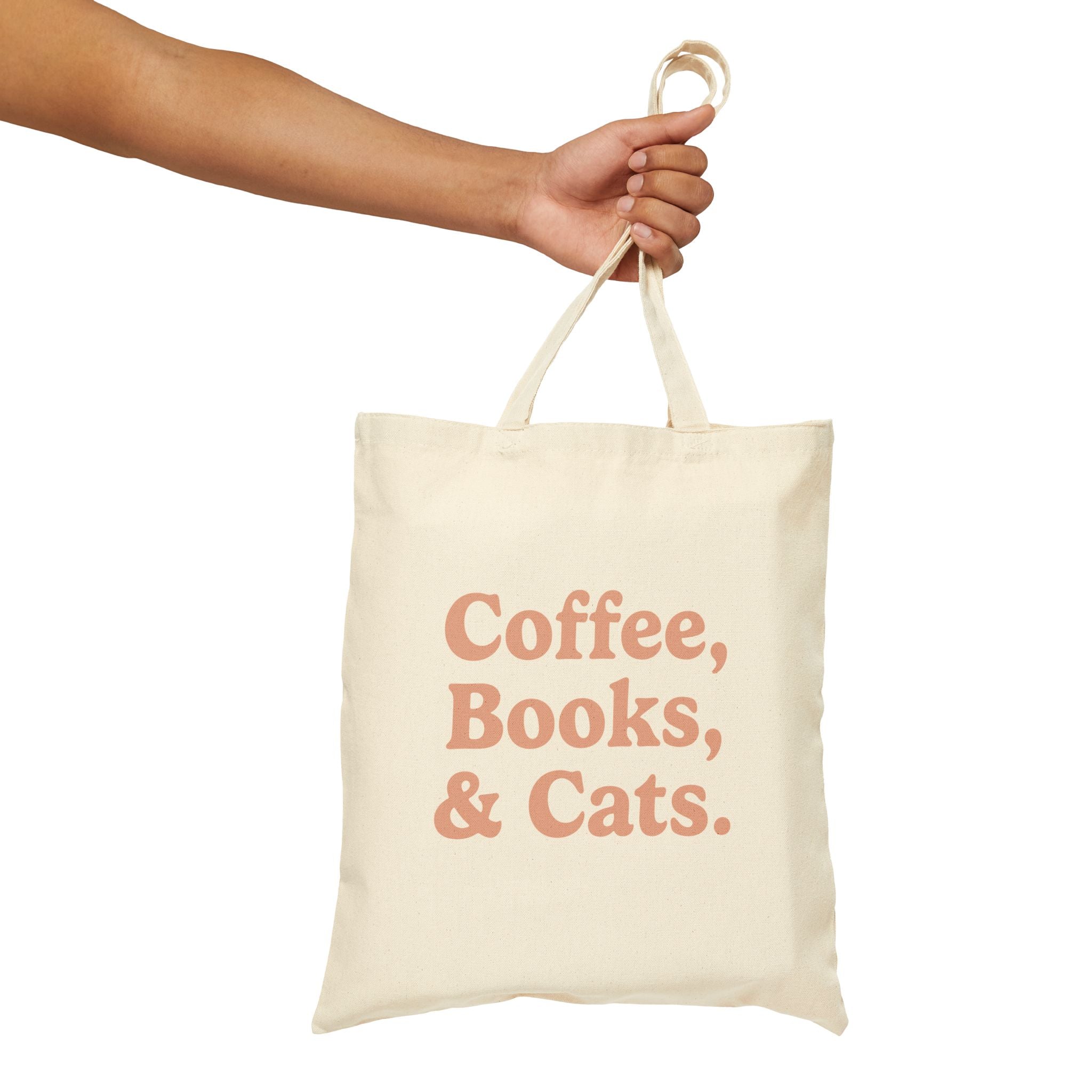 Coffee, Books & Cats Tote