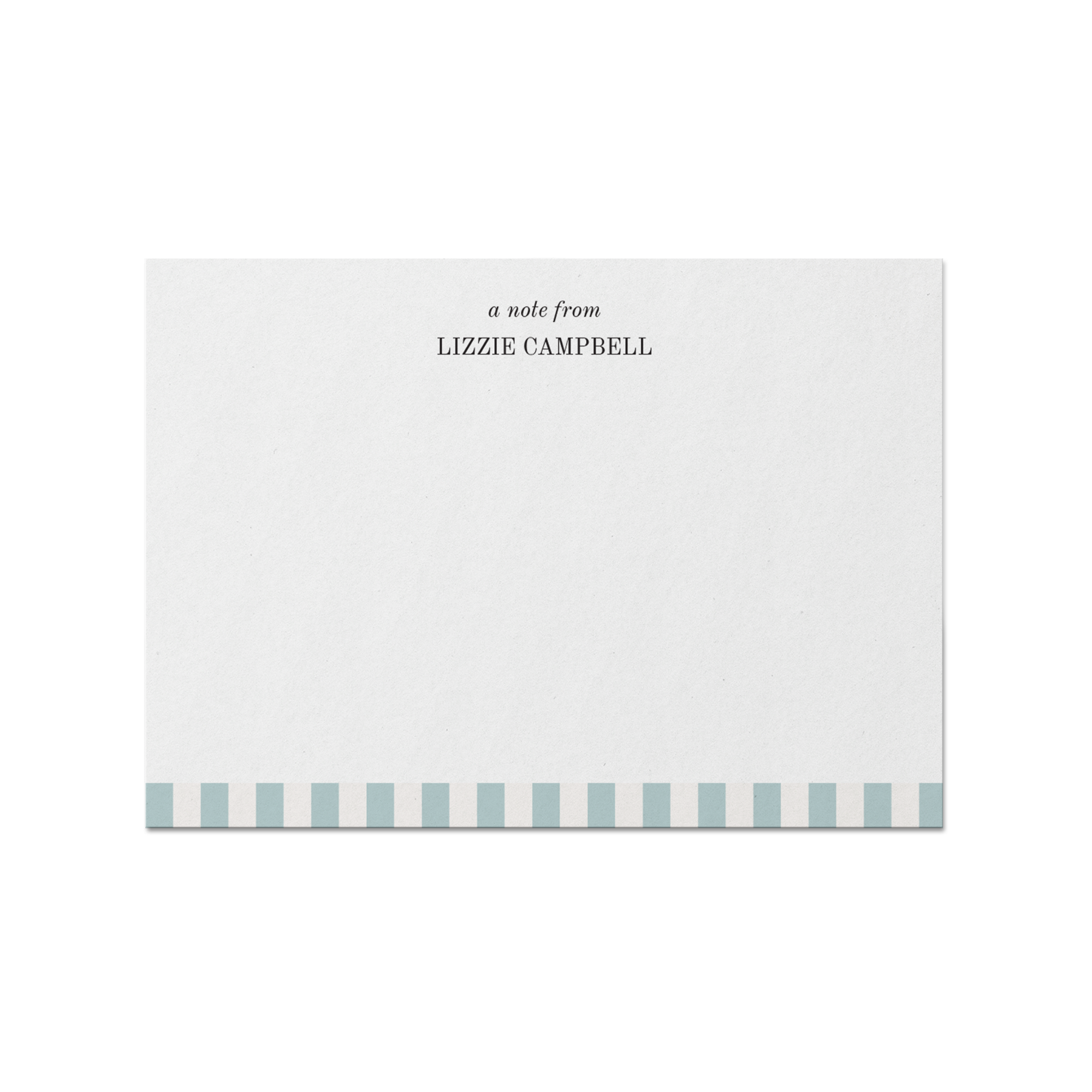 Cabana Personalized Notecards