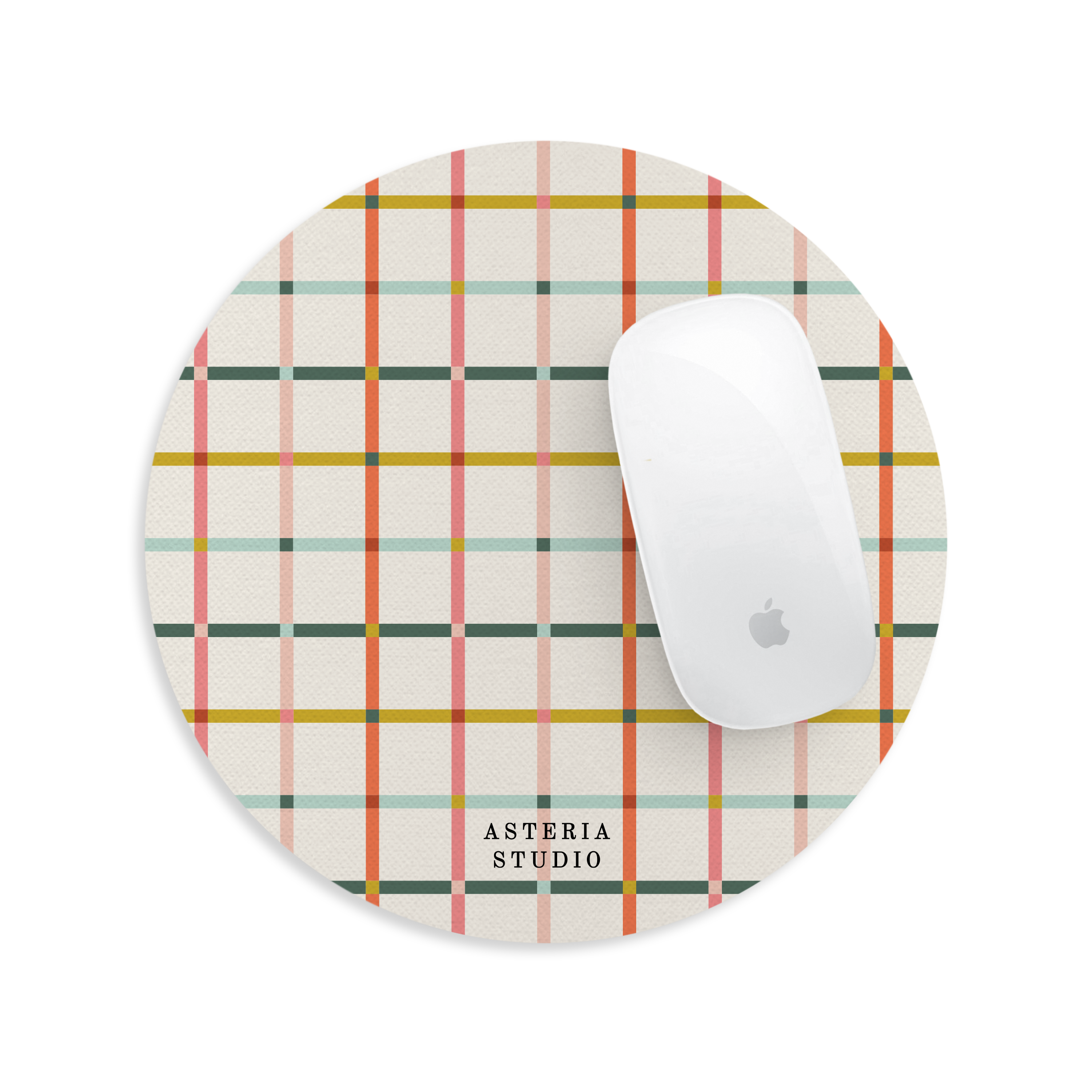 Confetti Plaid Mousepad