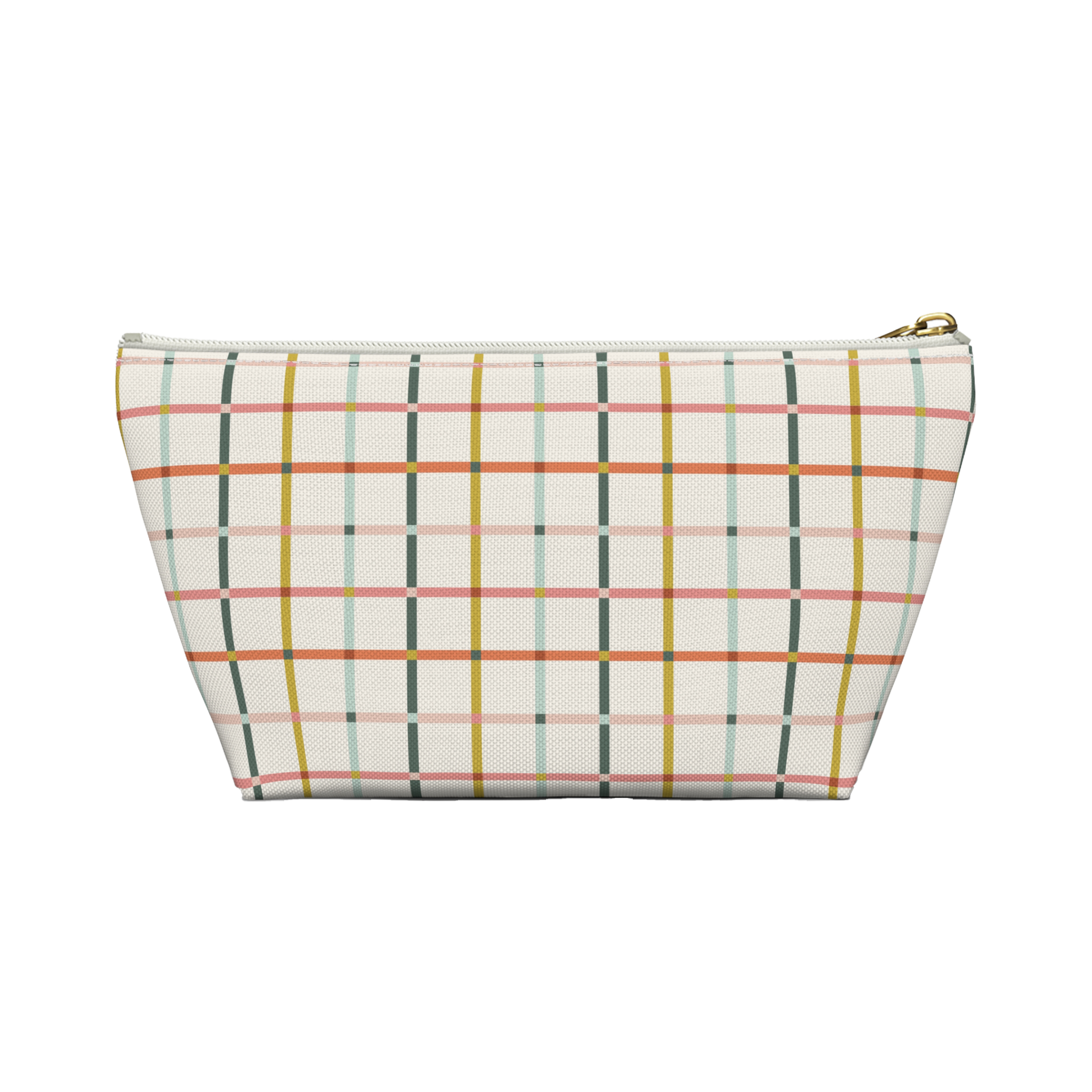 Confetti Plaid Pouch