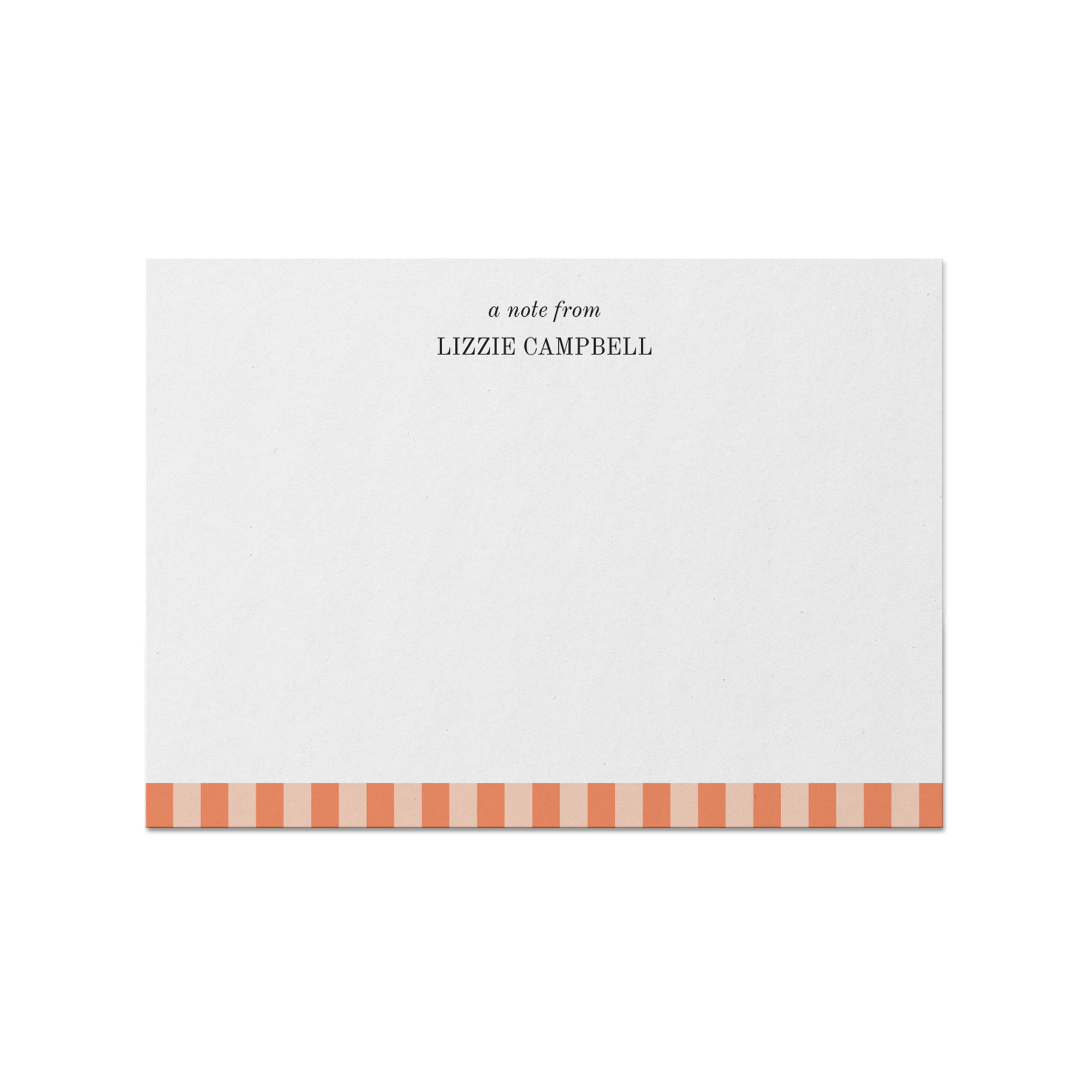 Cabana Personalized Notecards