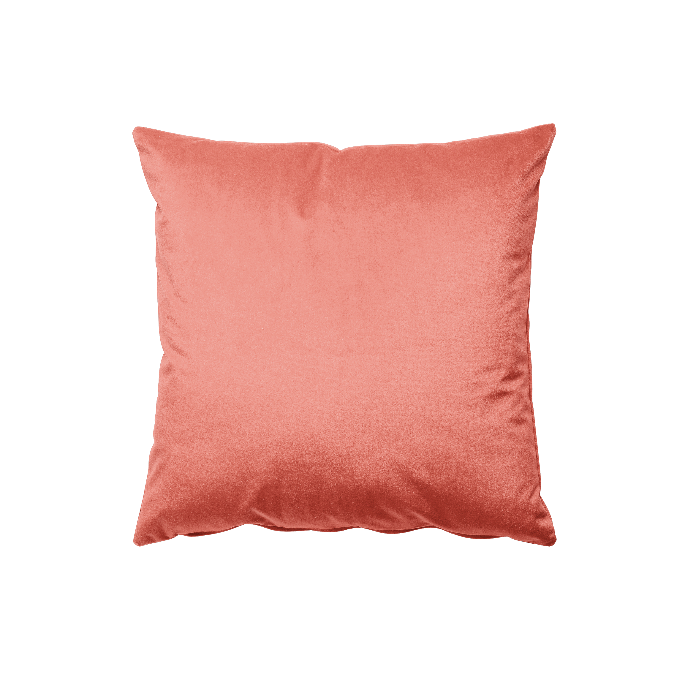 Coral Velvet Pillow