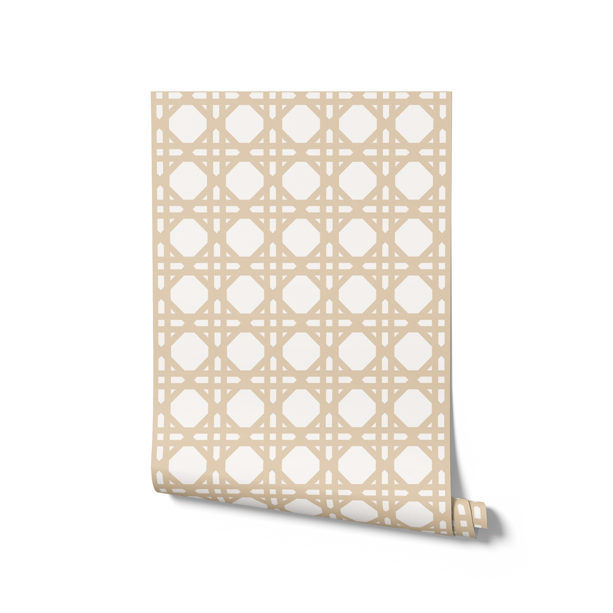 Rattan Wallpaper - Natural