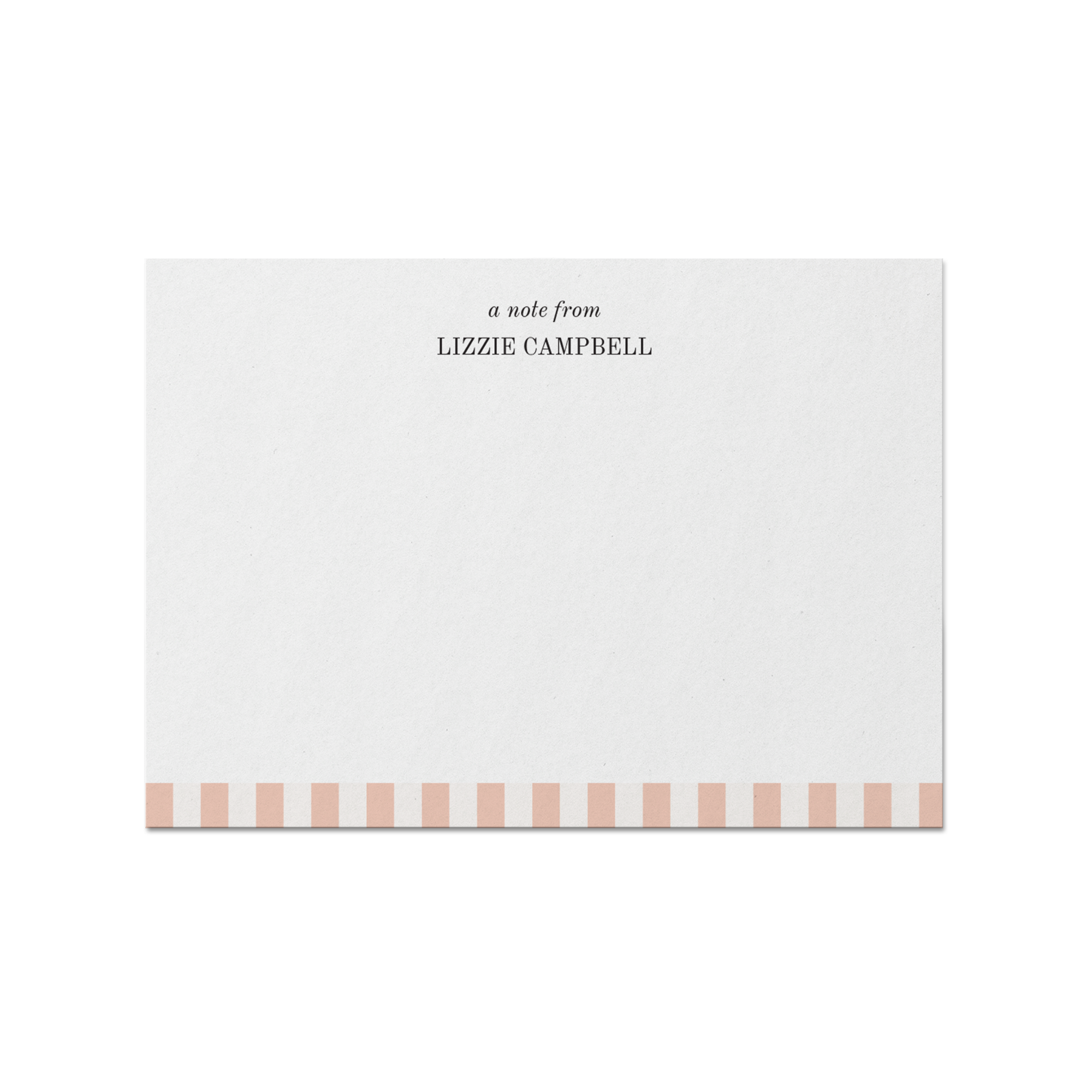 Cabana Personalized Notecards