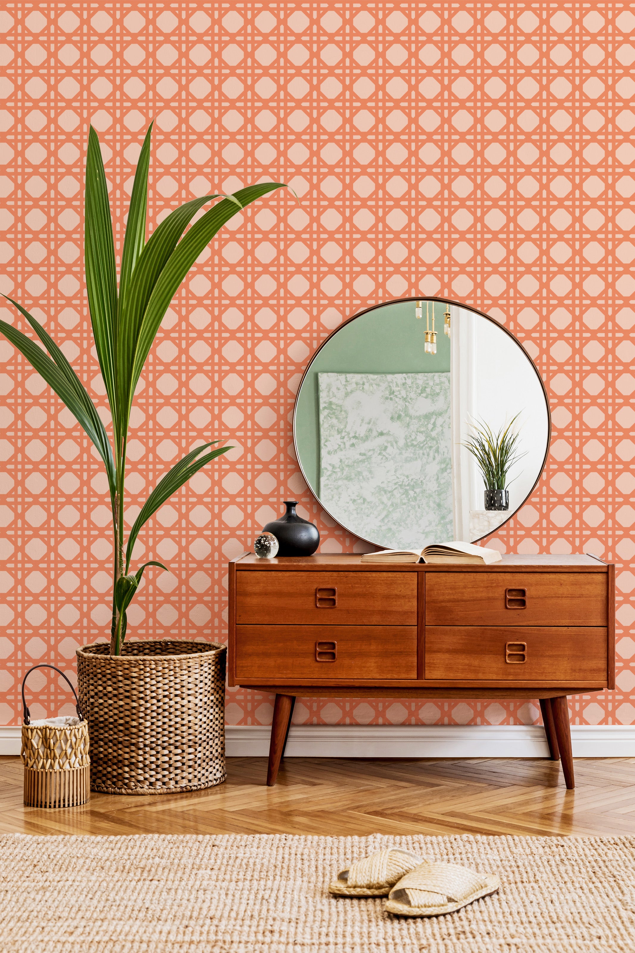 Rattan Wallpaper