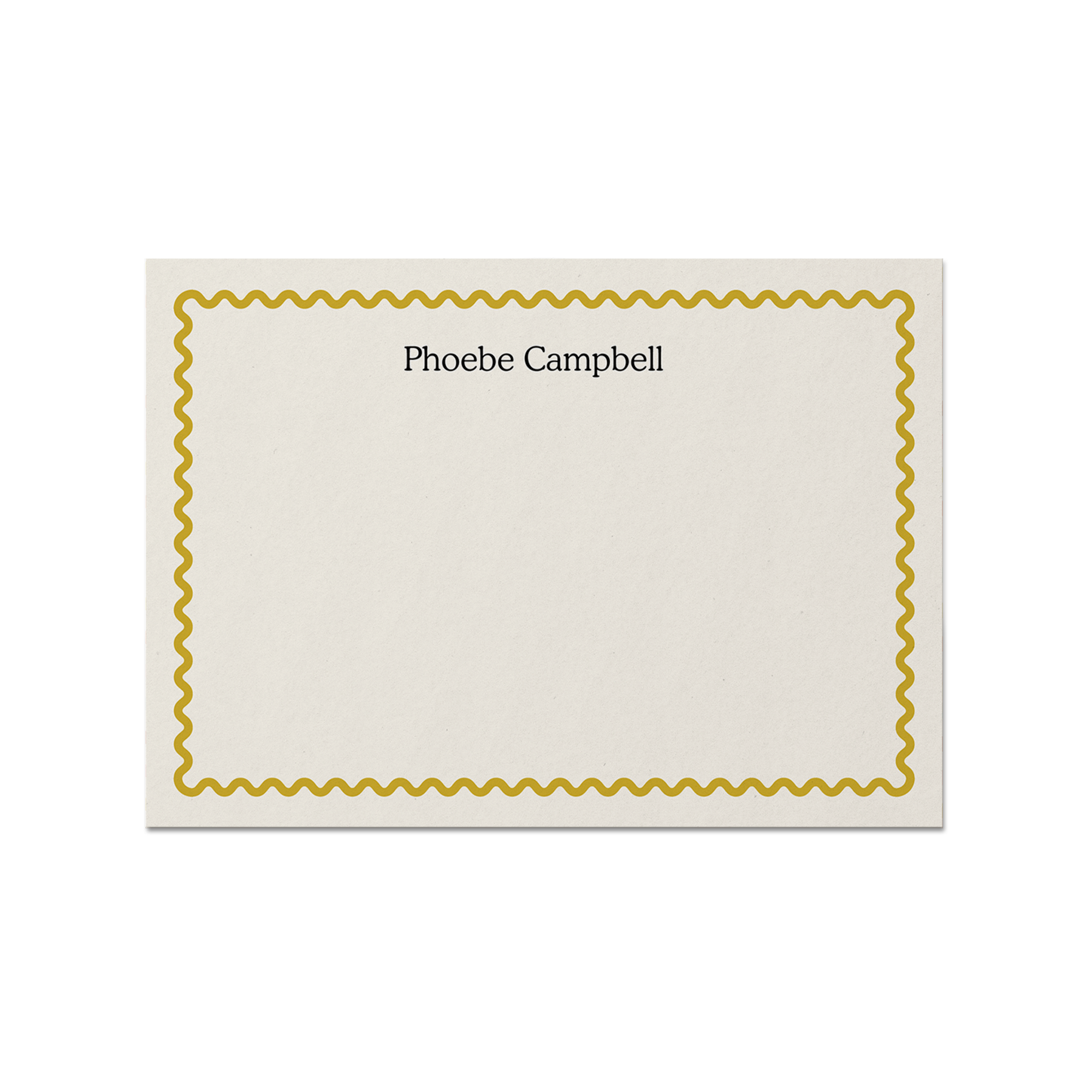 Ric-Rac Personalized Notecards
