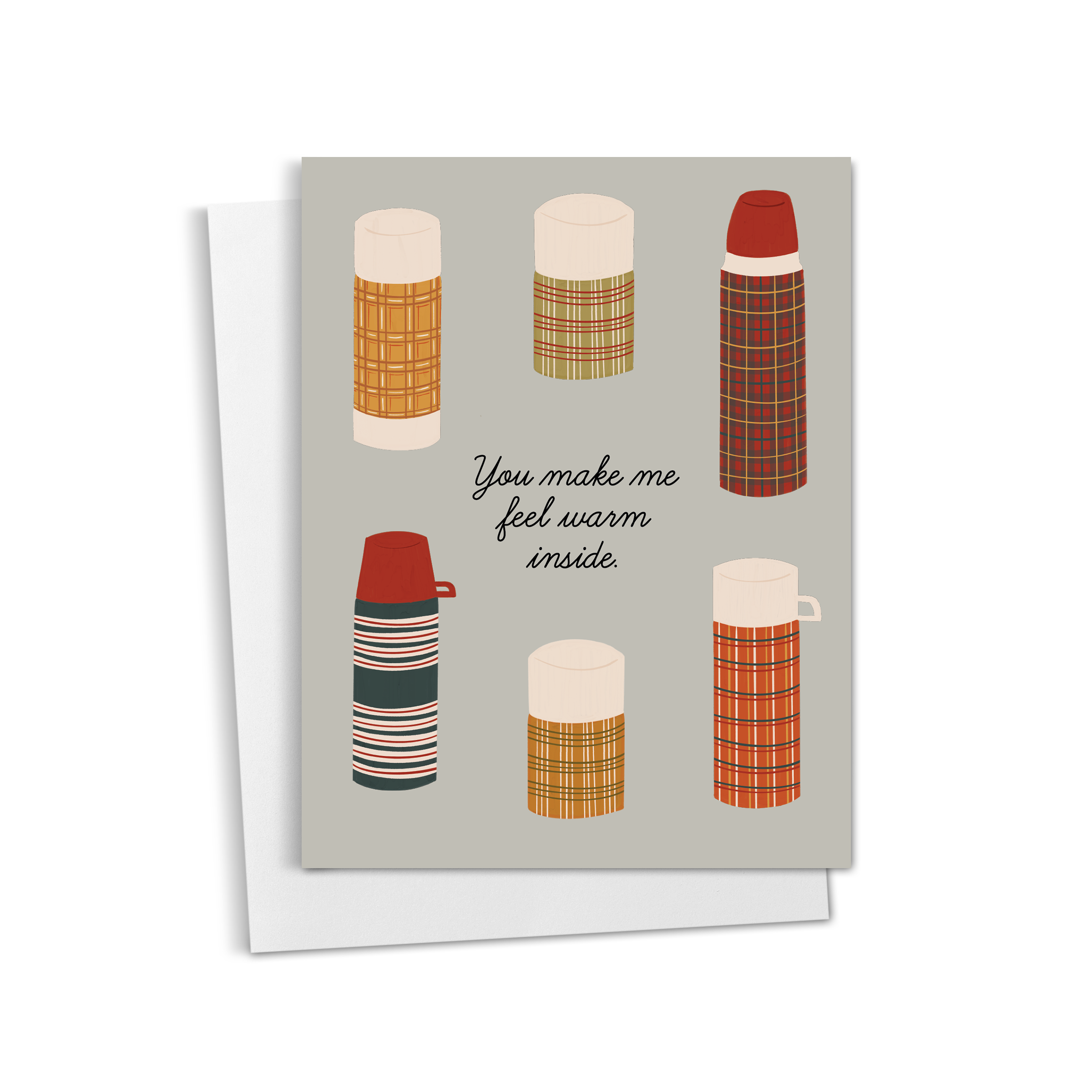 Retro Thermos Card