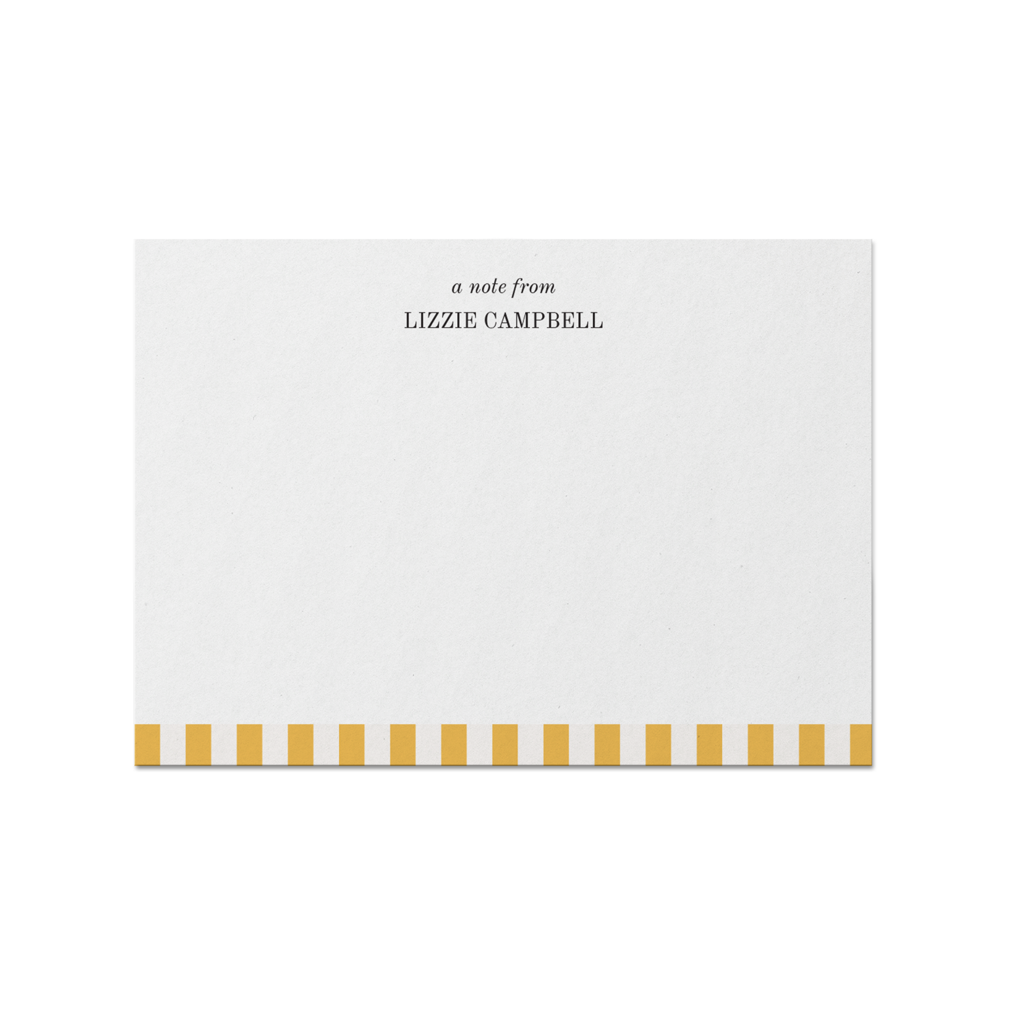 Cabana Personalized Notecards