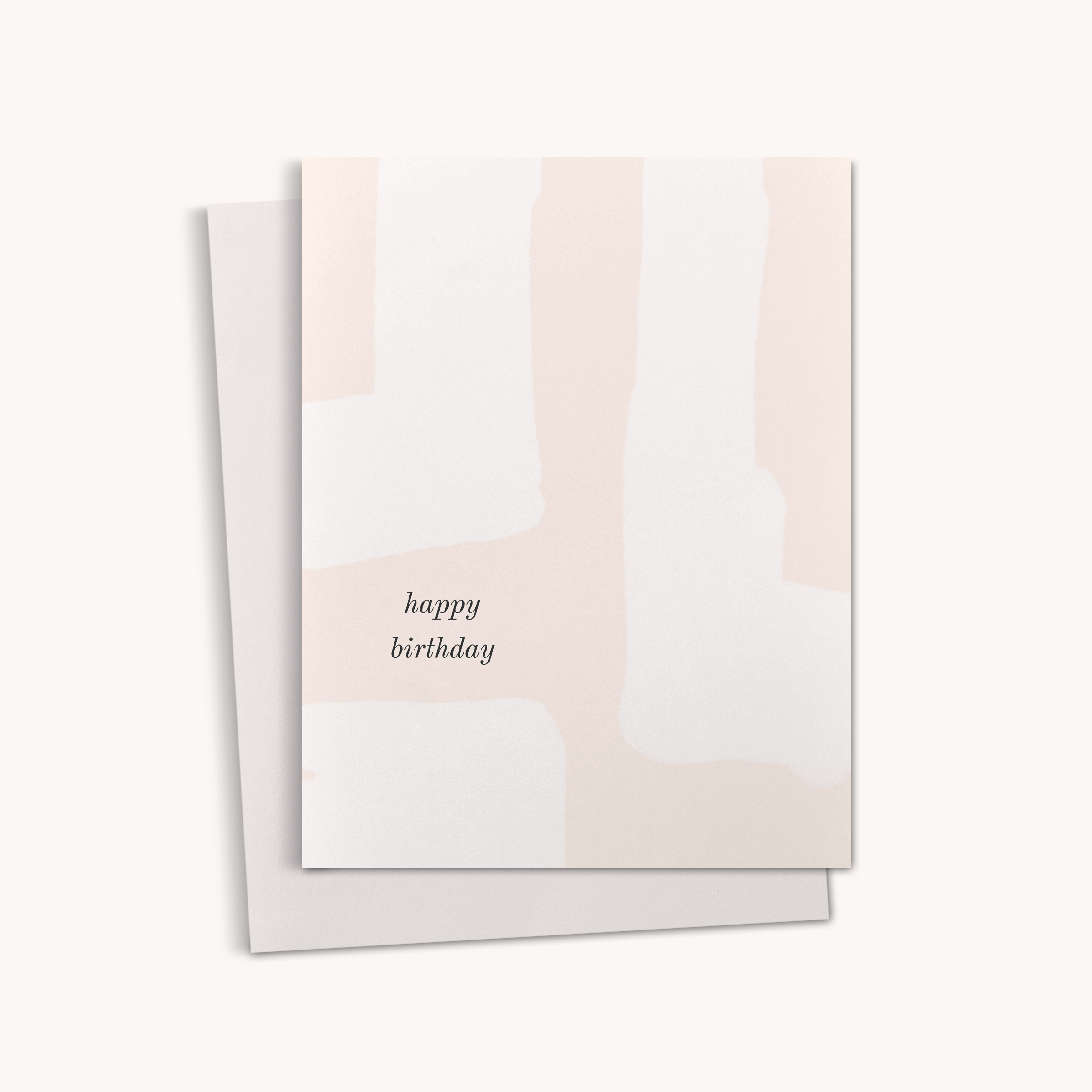 Abstract Birthday Greeting Card