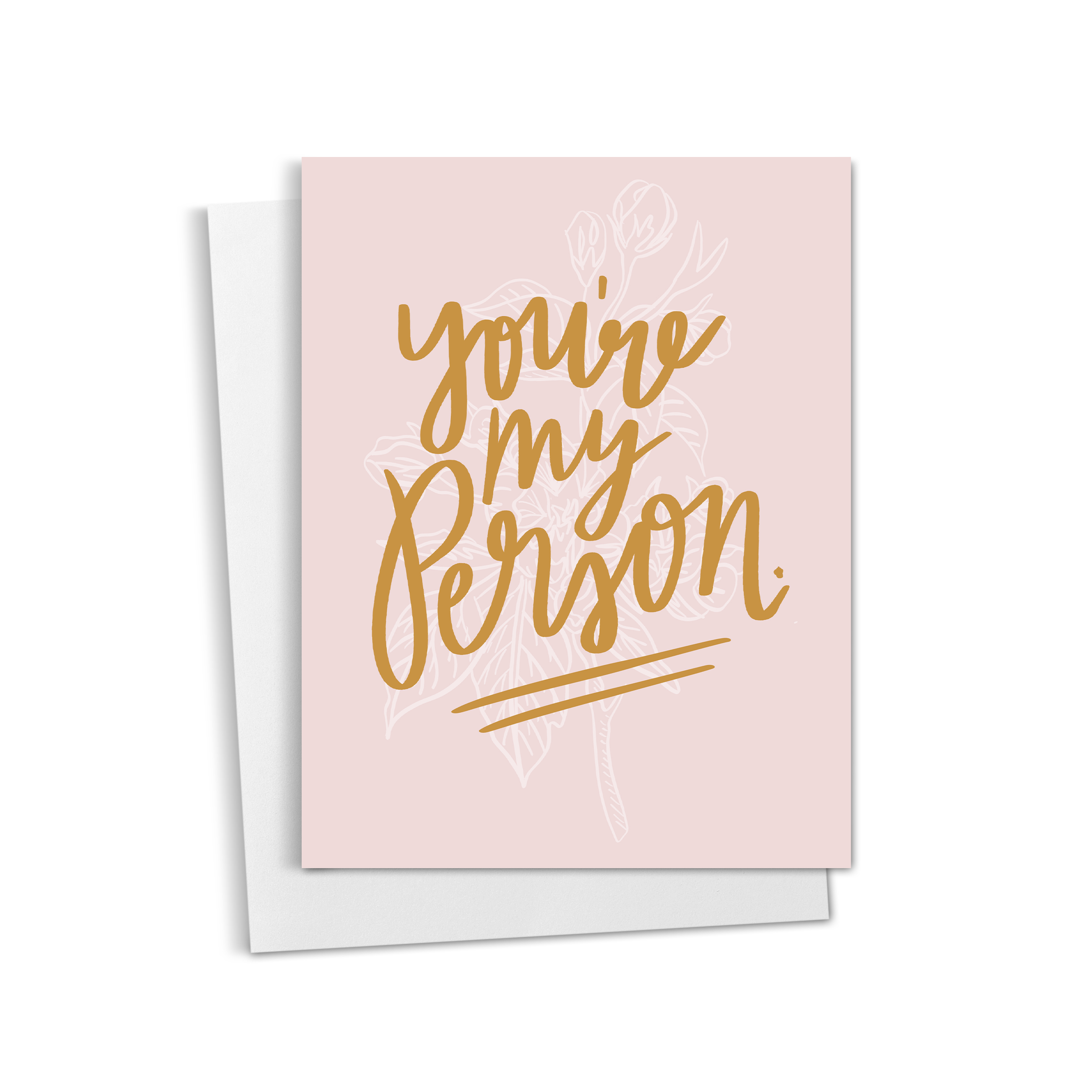 You're My Person Card