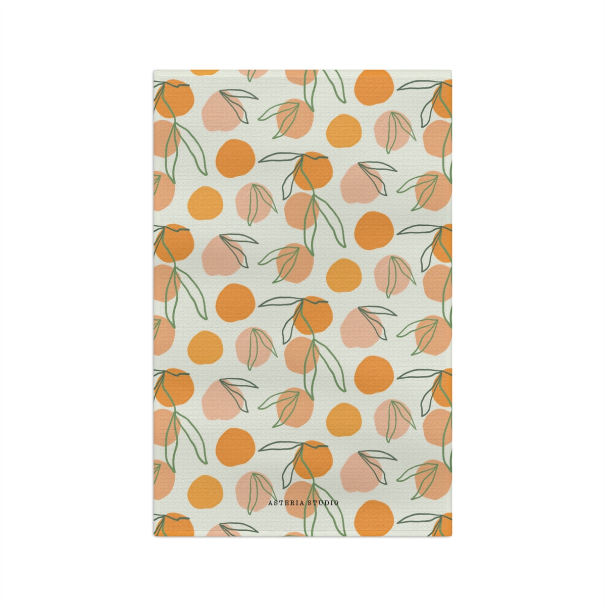 Peaches Tea Towel