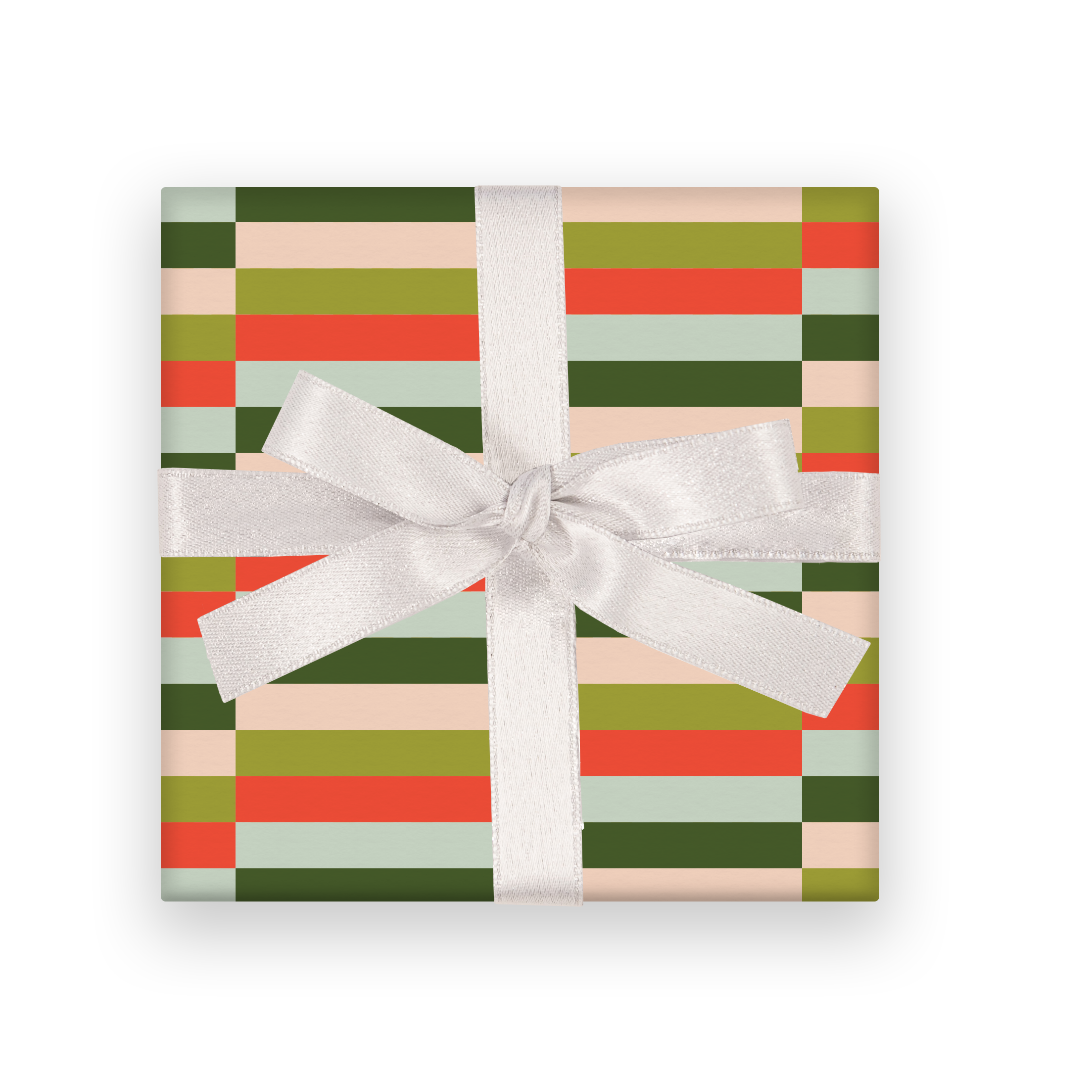 Chunky Stripe Gift Wrap