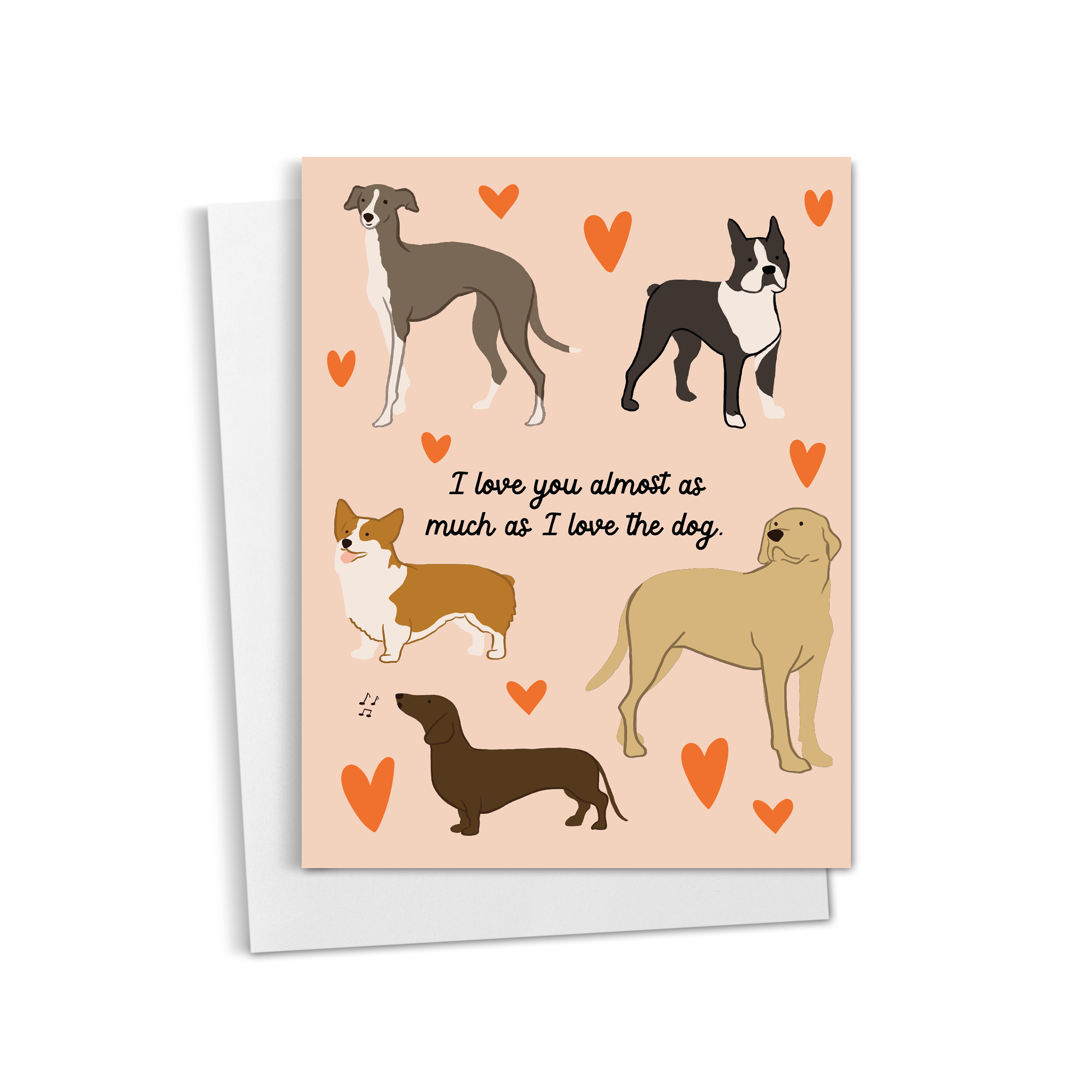 Dog Lover Greeting Card