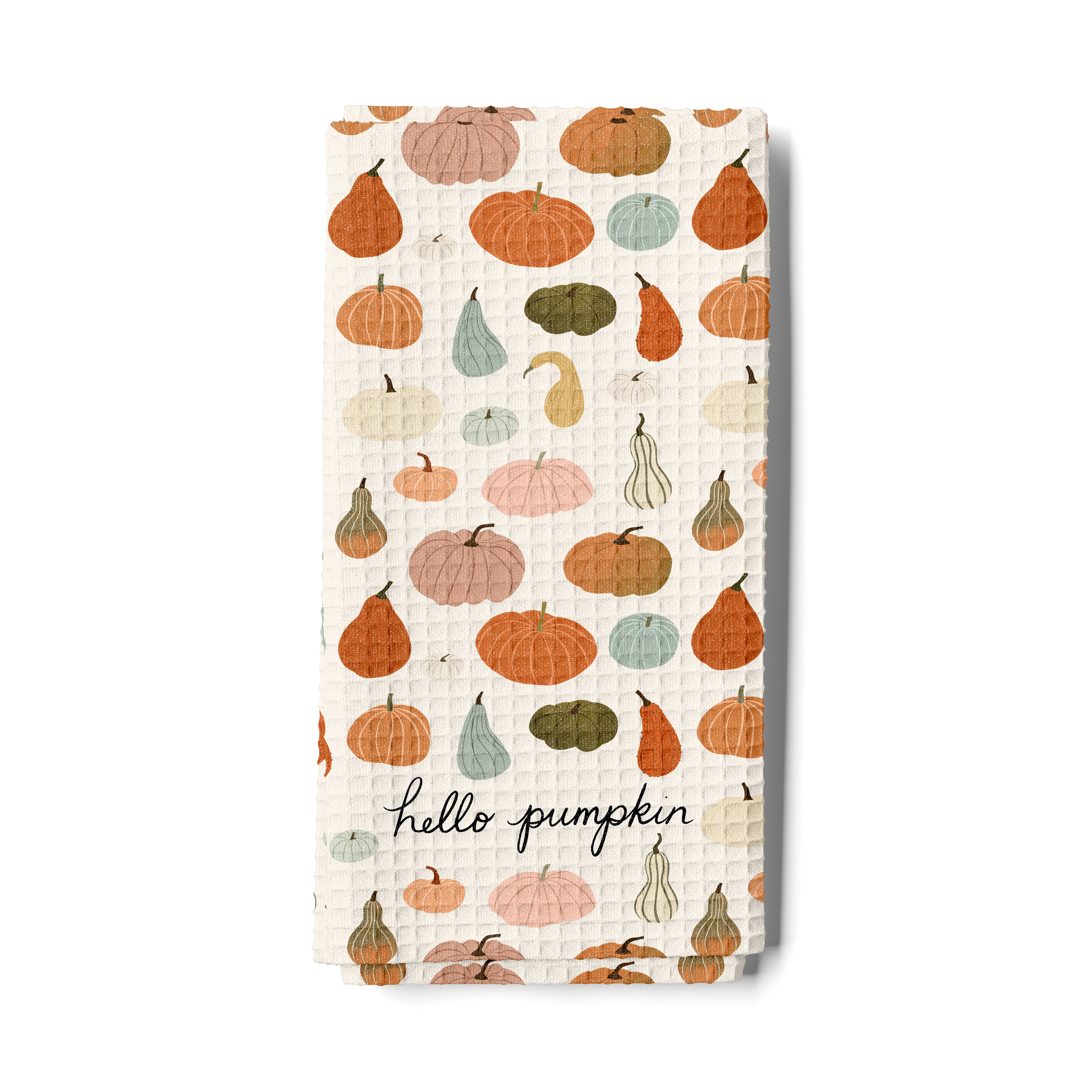 Hello Pumpkin Tea Towel