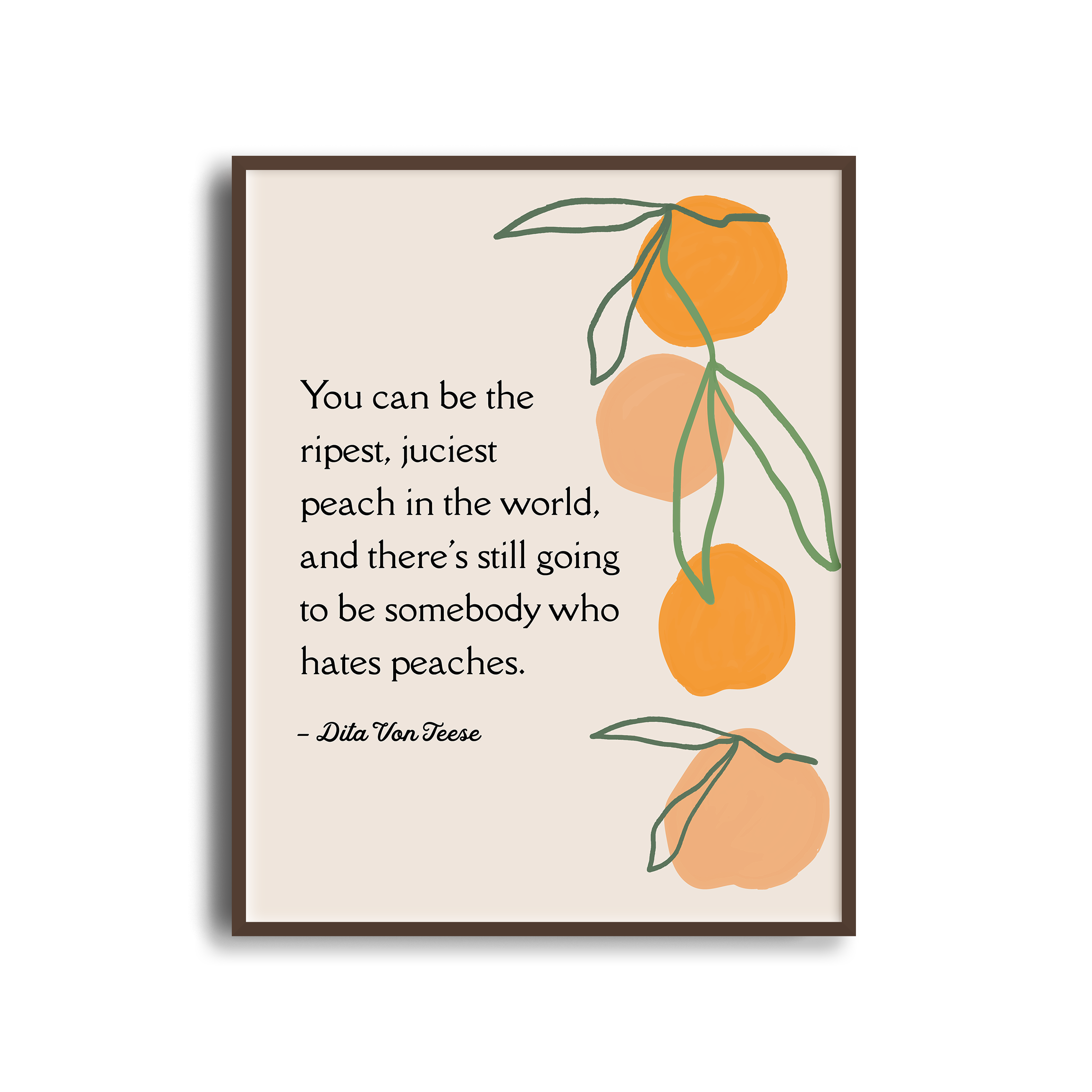 Peaches Print