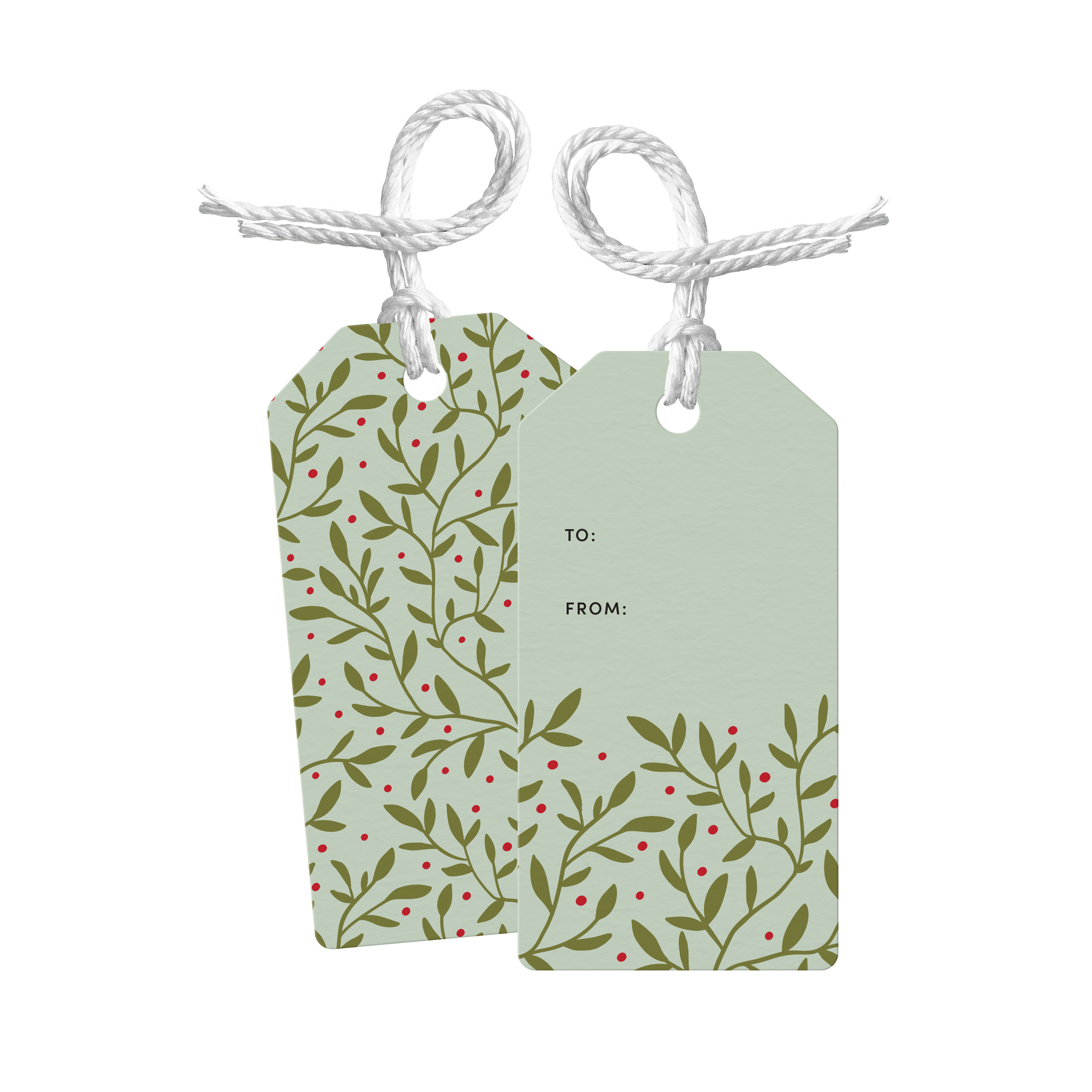 Mistletoe Gift Tags