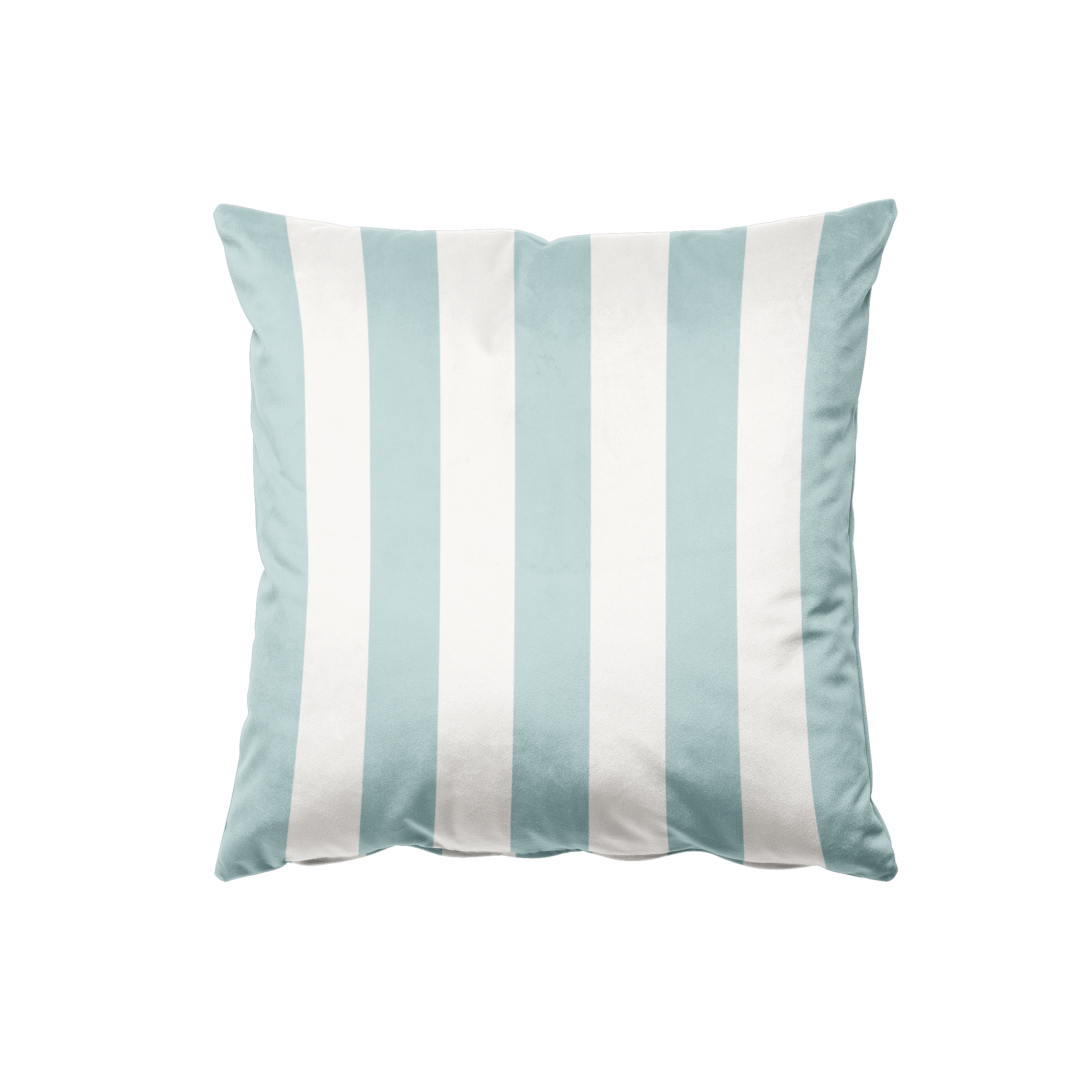 Cabana Velvet Pillow - Blue
