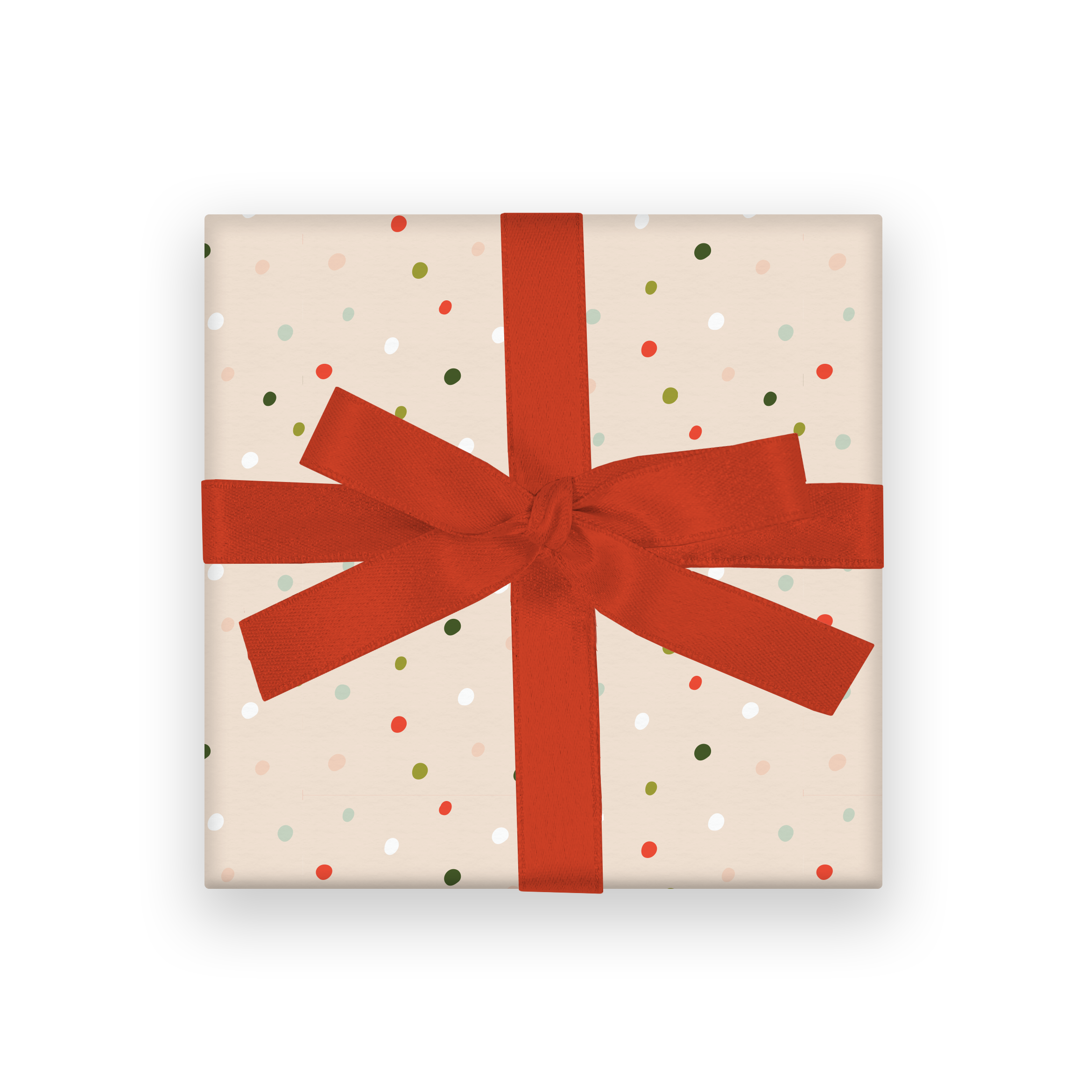 Festive Confetti Gift Wrap