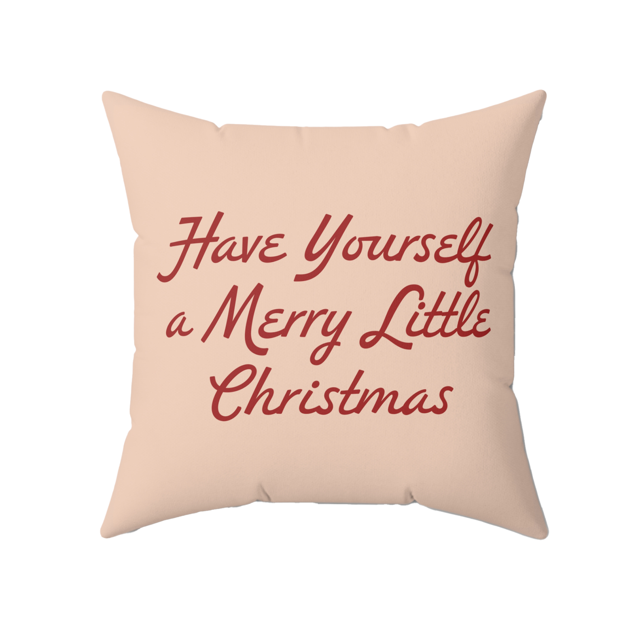 Merry Little Christmas Reversible Pillow