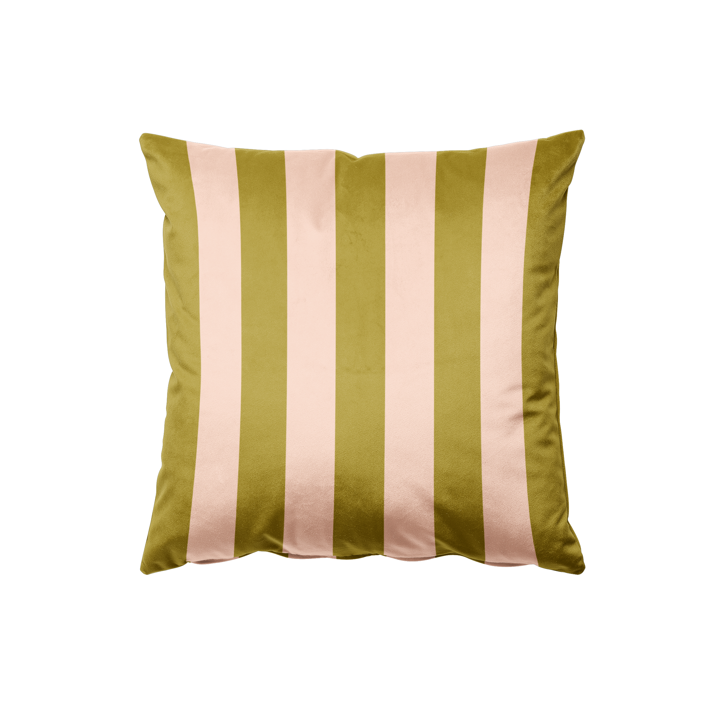 Cabana Velvet Pillow - Olive