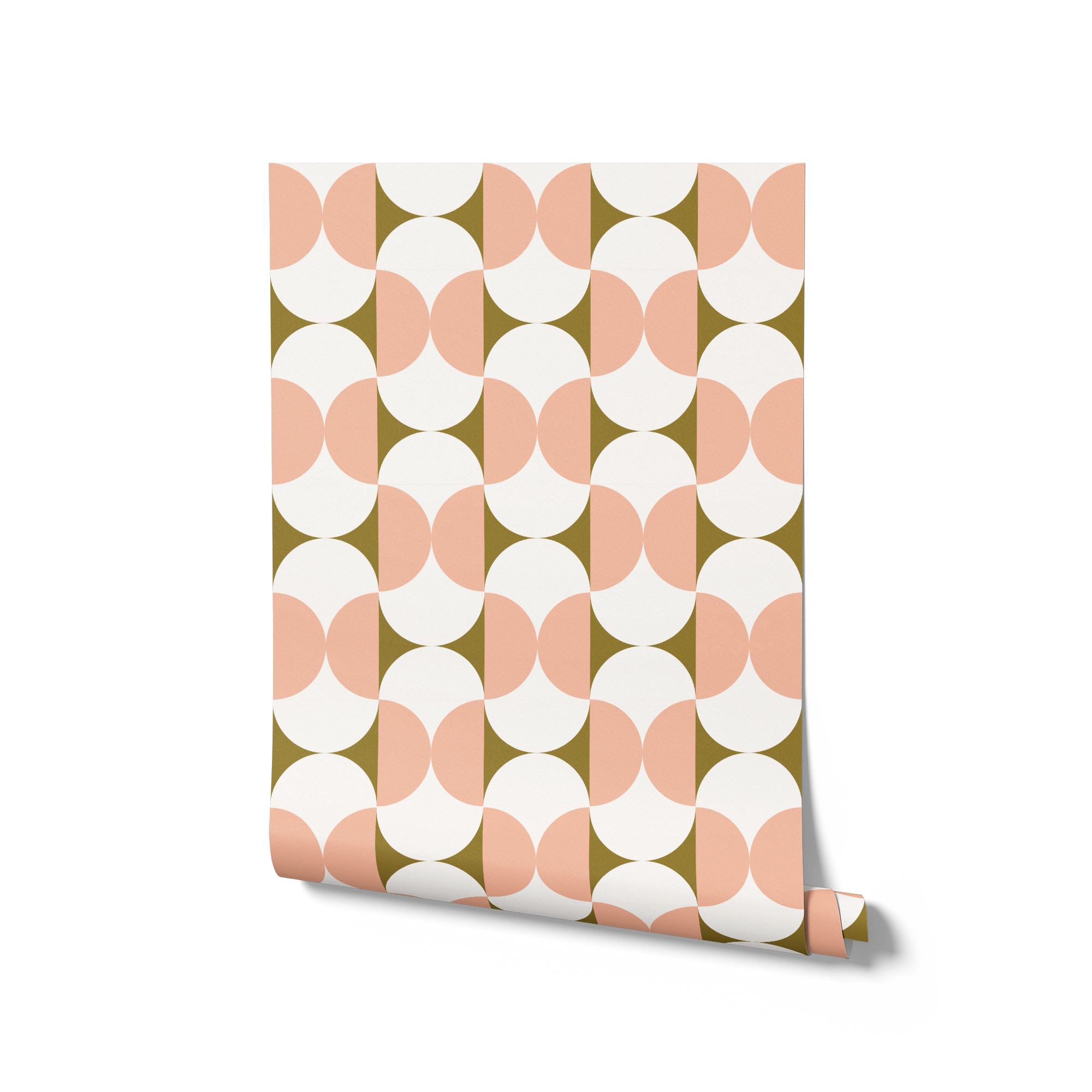 Bowtie Wallpaper – Pink & Green