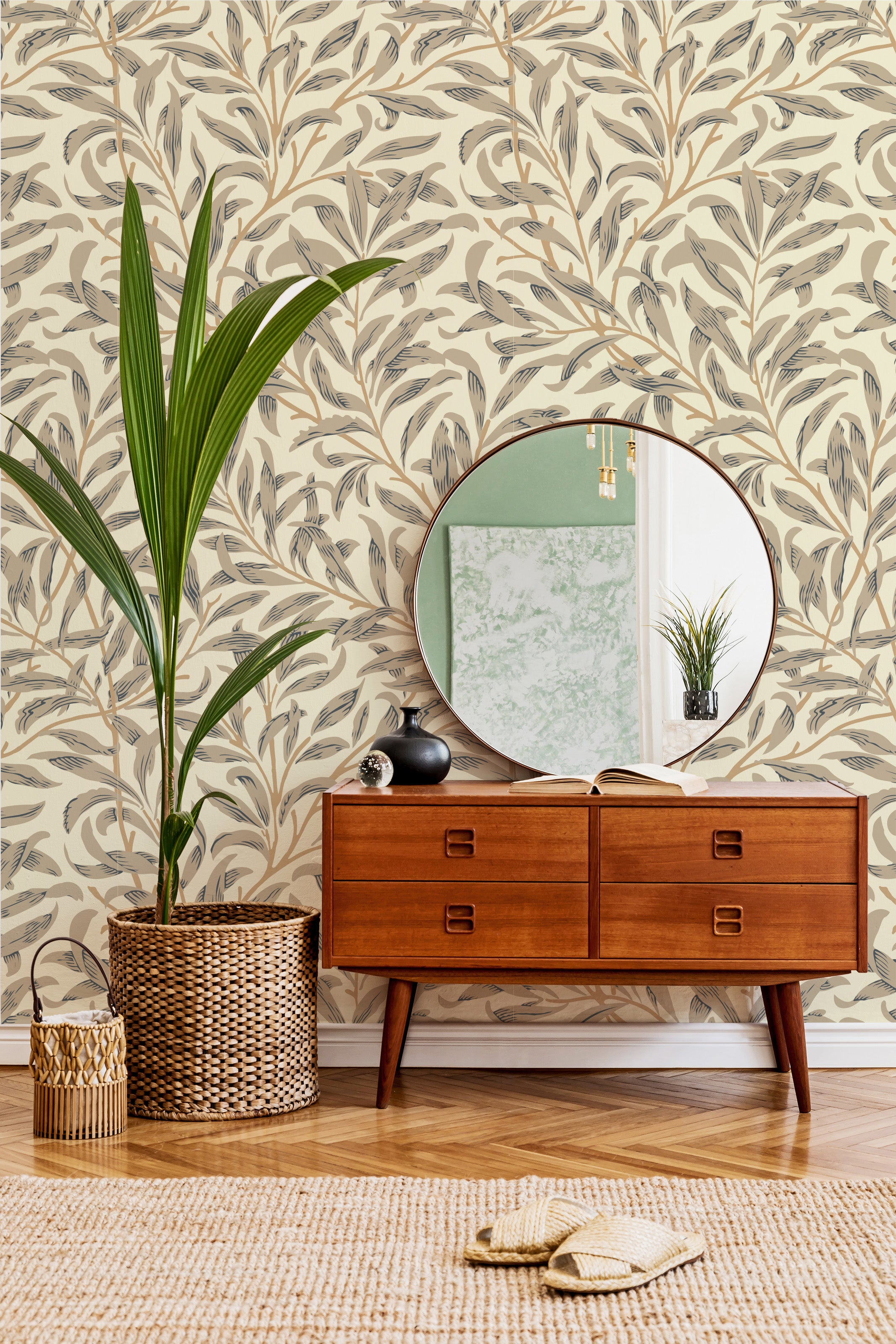 Willow Wallpaper, Neutral