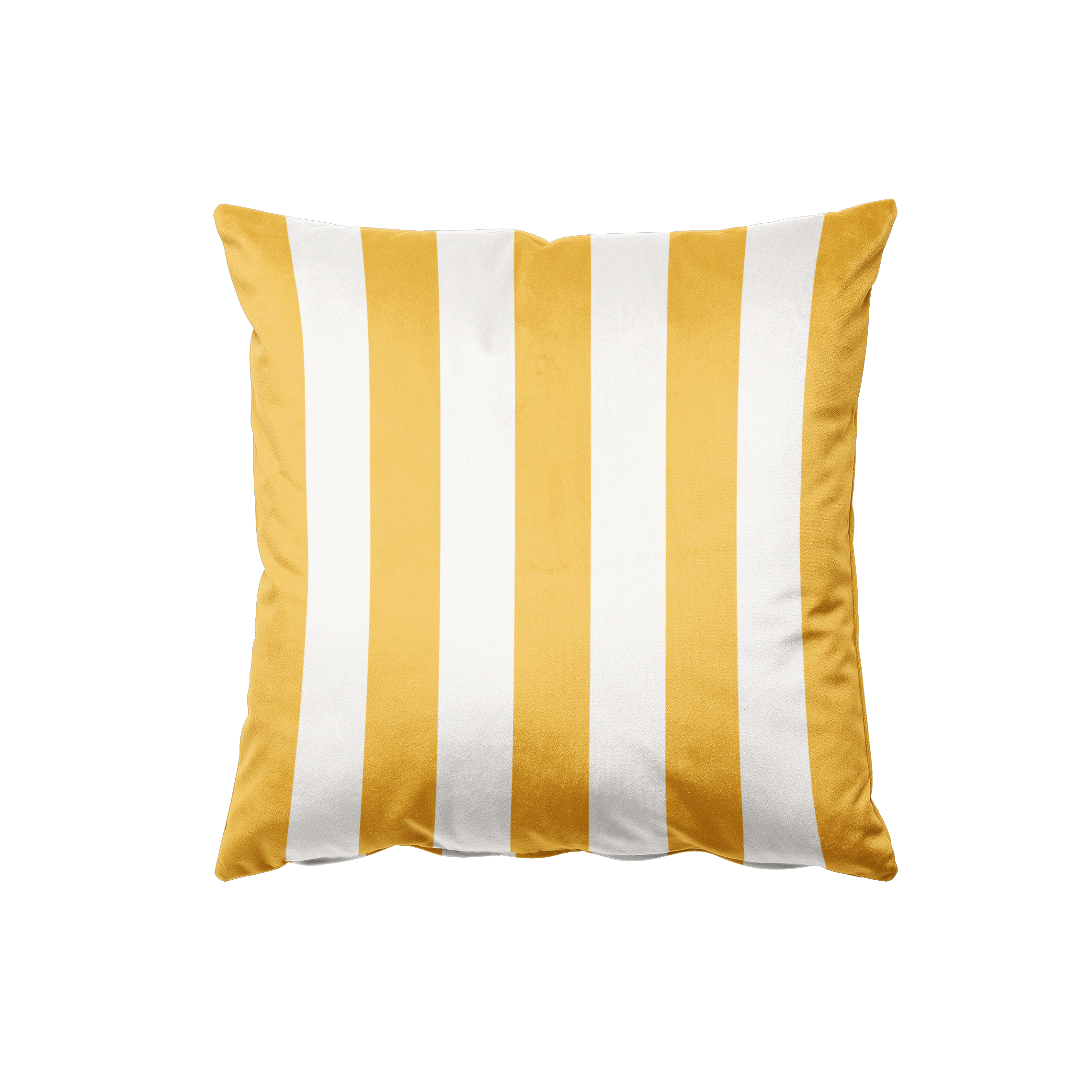 Cabana Velvet Pillow - Yellow