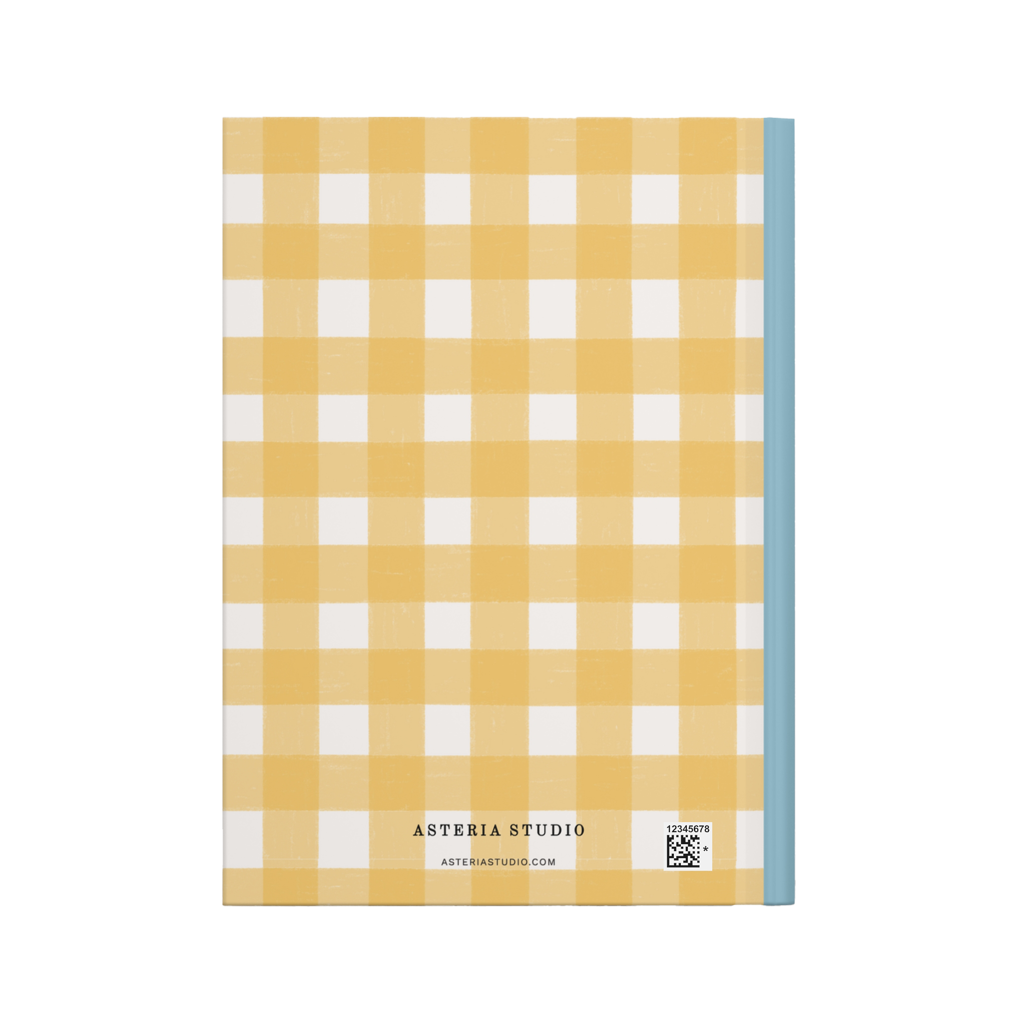 Journal in Yellow Gingham