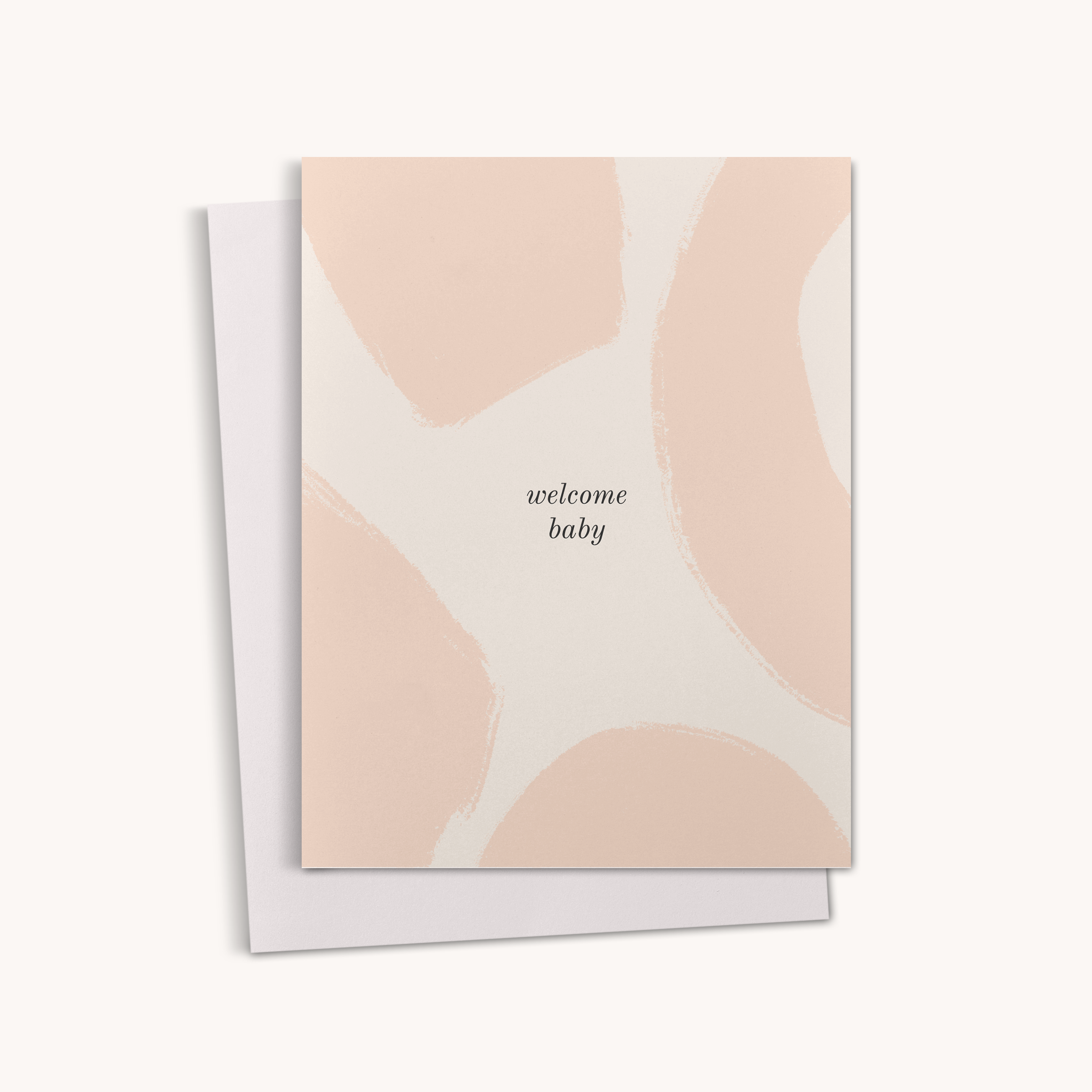 Abstract New Baby Greeting Card