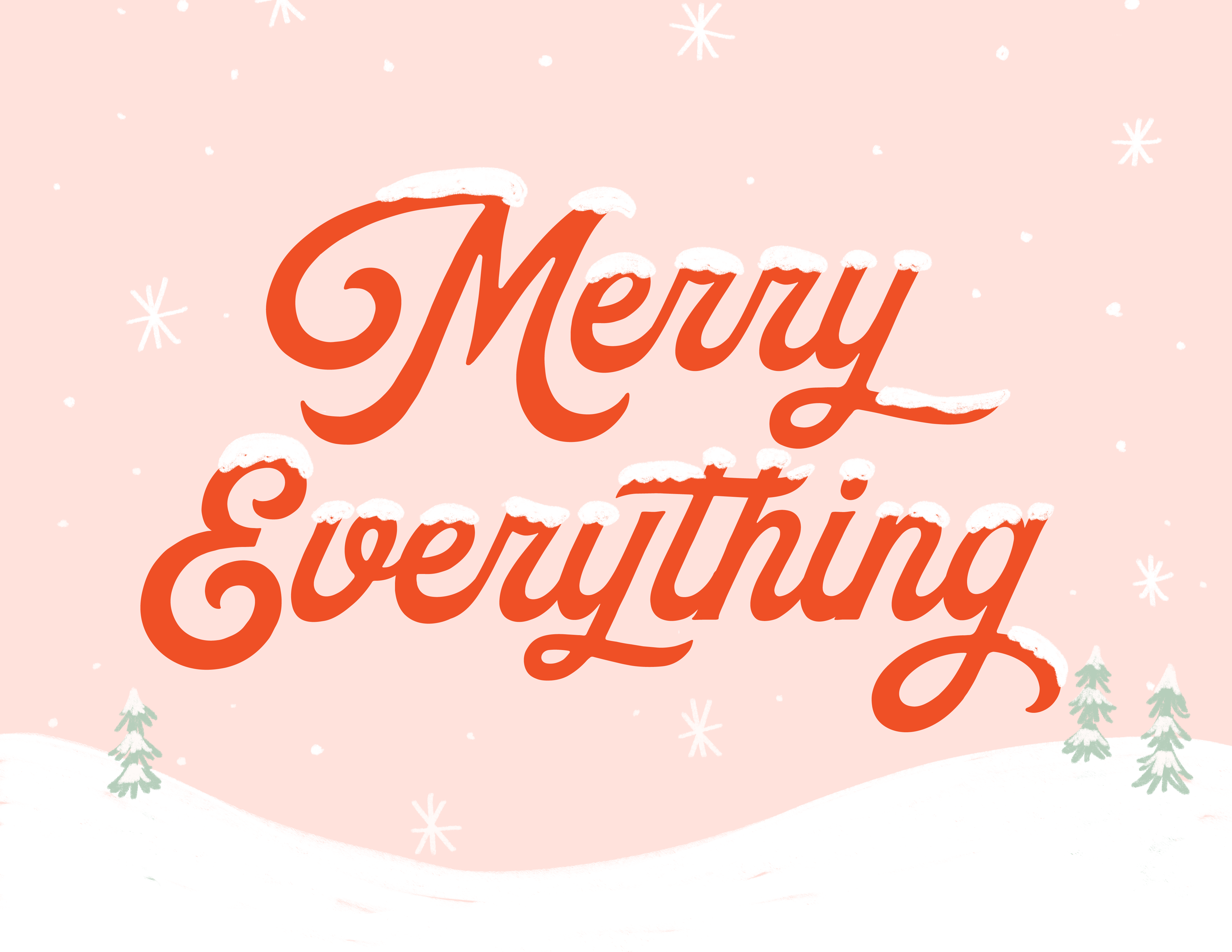 Merry Everything Holiday Card