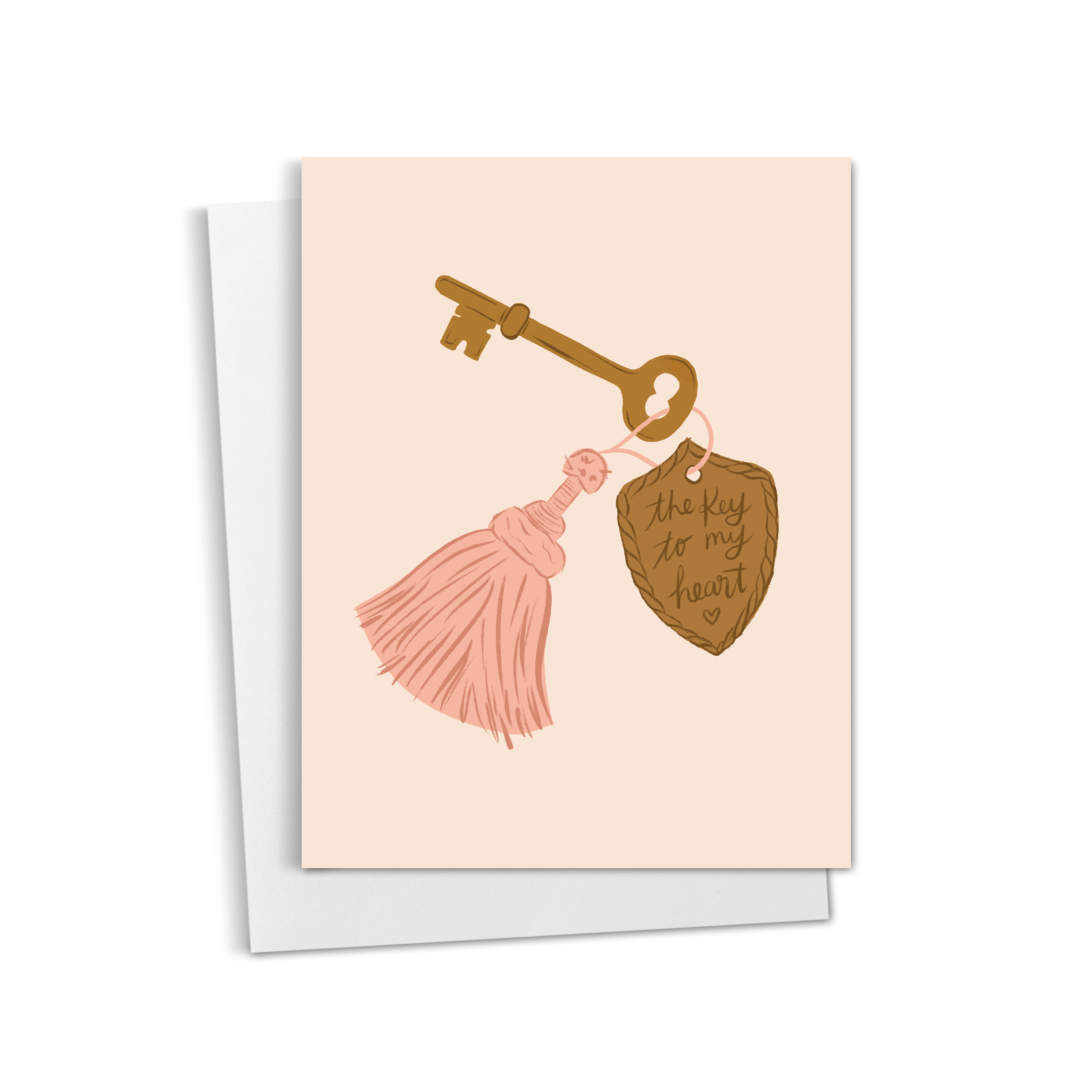 Key to My Heart Greeting Card